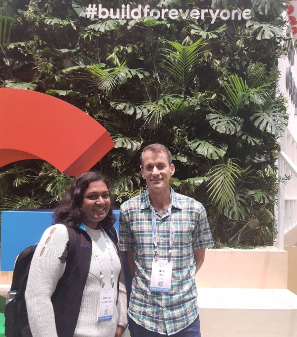 With Jeff Dean