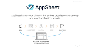 No-code app development slides
