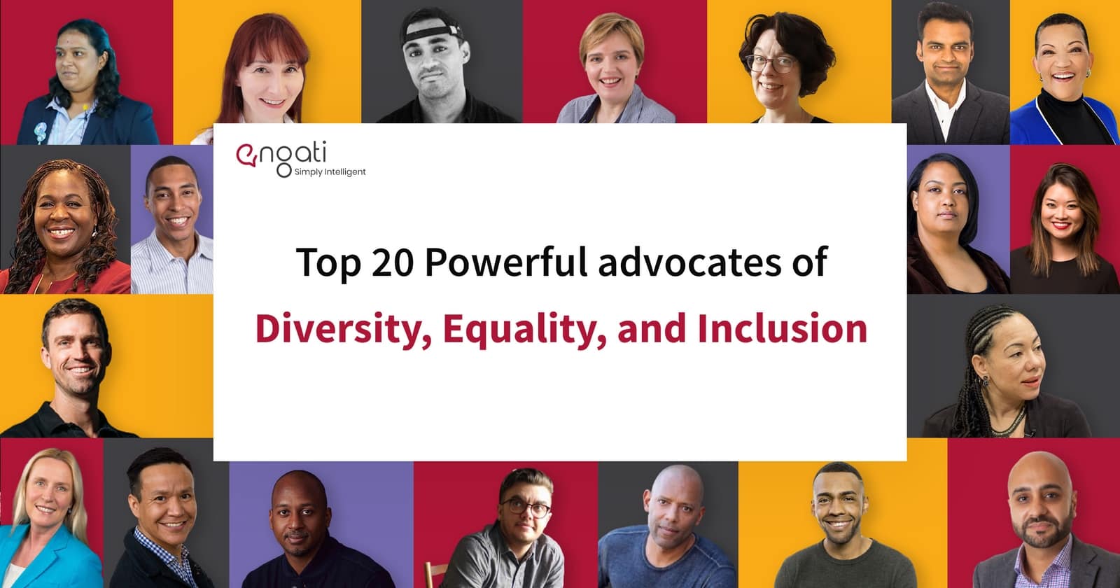 Top 20 Powerful advocates of DEI