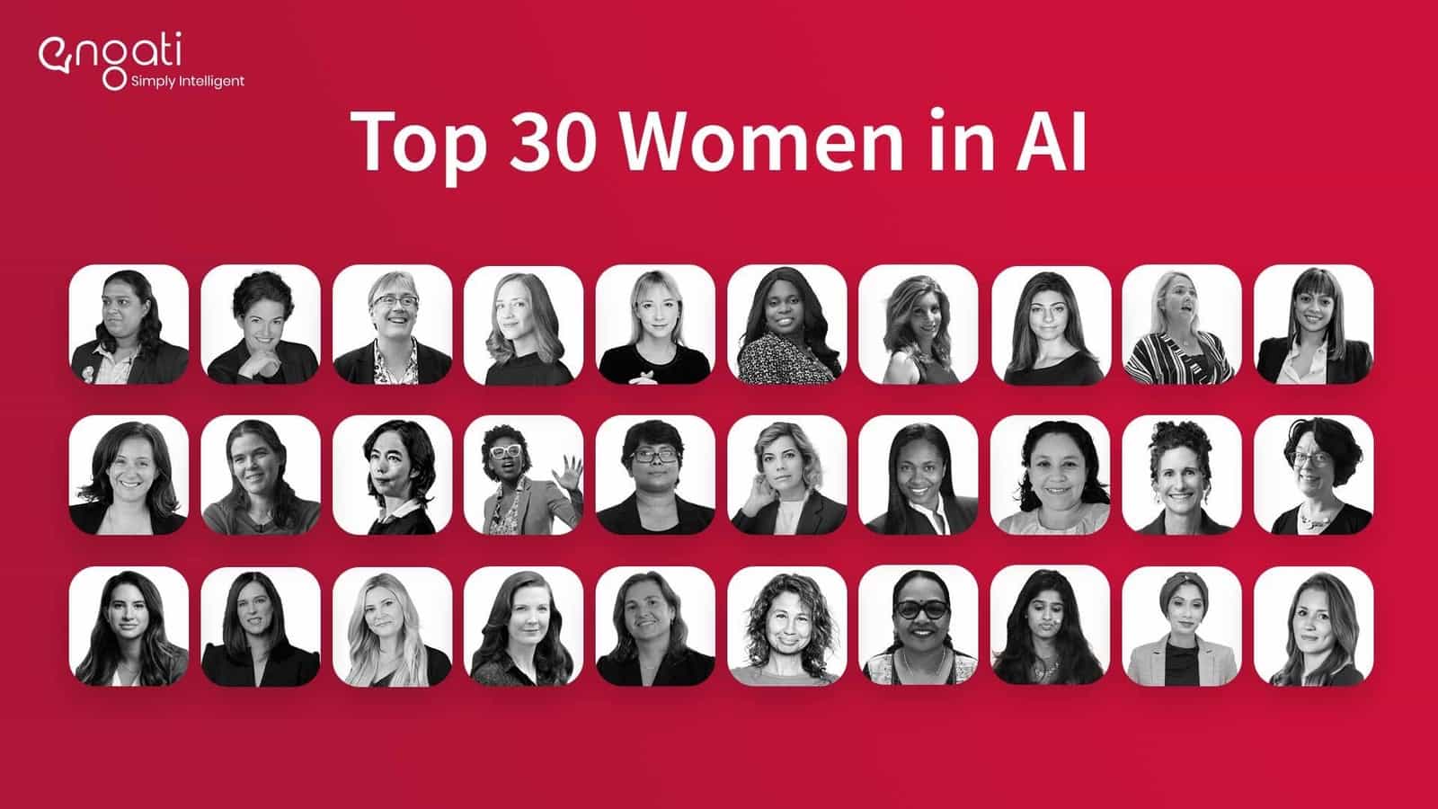 Top 30 Women in AI by Engati